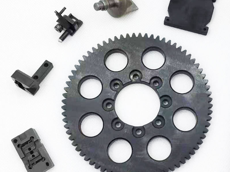 CNC machining machined parts black oxide finishing