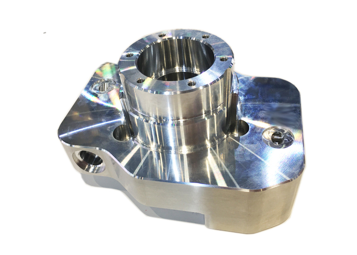 CNC milled automation component machinery bracket