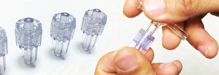 TDL plastic injection molding PVC Luer connector medical device