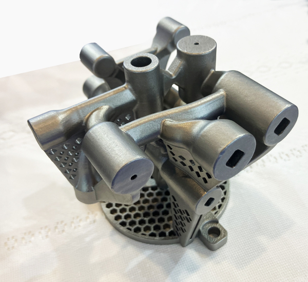 precision metal 3D printing prototyping for Racing fuel pipe