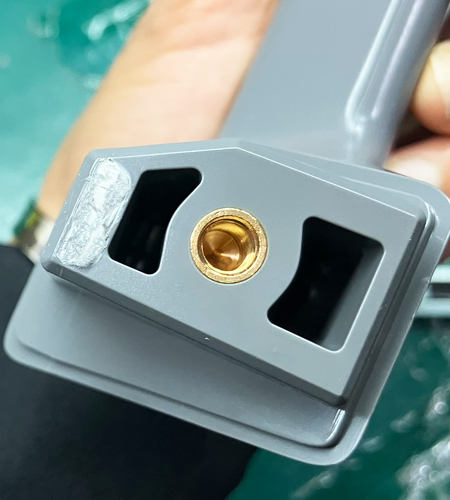 Gas assist injection molding is a process where inert gas is injected into the mold to create hollow channels, reducing weight and material usage while maintaining strength.