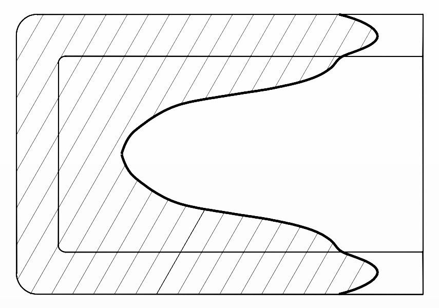 Symmetrical cavity designs ensure balanced gas pressure and material flow.