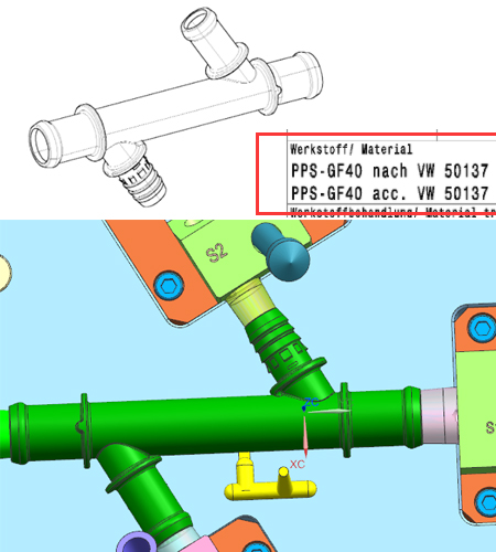 plastic mold making for PPS GF injection molding