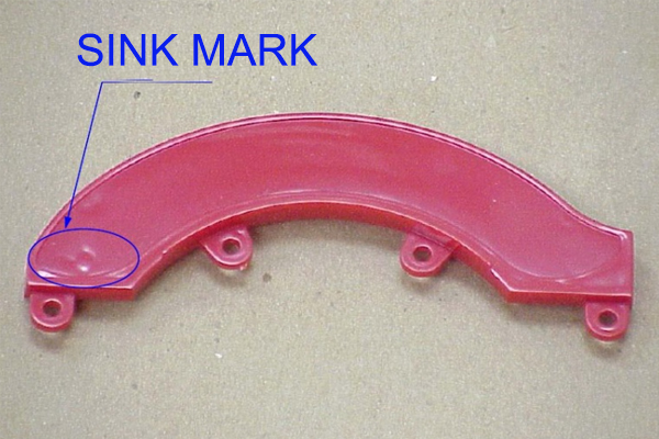 injection molding defect--sink mark