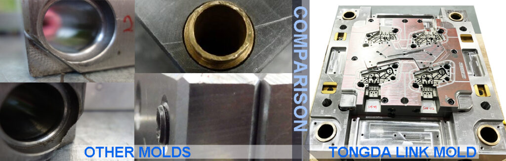 The finish of the products from TONGDA LINK molds is superior