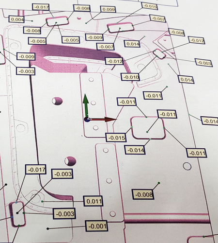 Mold machining tolerance is more critical than plastic